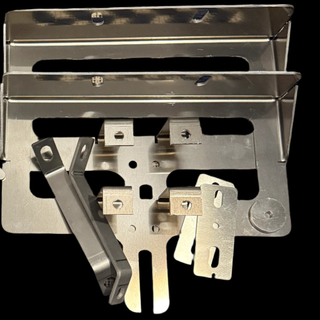 Gen 1 Fog Light Bracket Kit Natural Finish