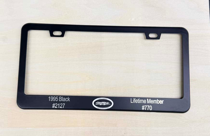 License Plate Frame