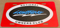NLOC Logo Aluminum License Plate
