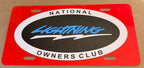 NLOC Logo Aluminum License Plate