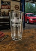 Gen 2 Lightning Pint Glass
