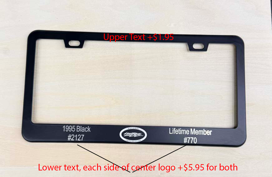 License Plate Frame